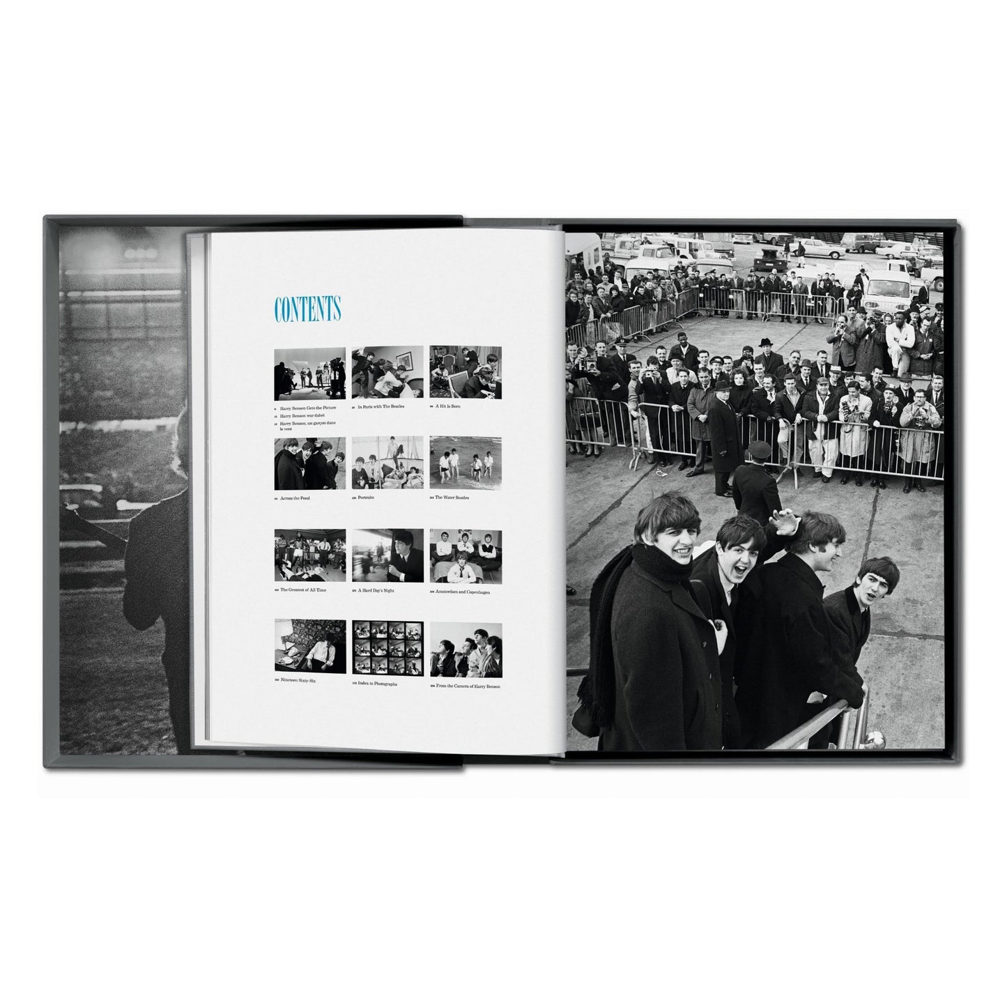 Harry Benson. The Beatles (German, French, English)