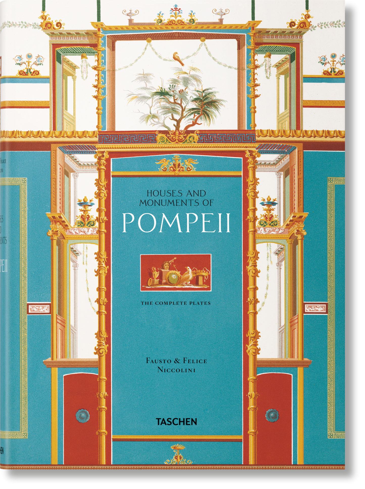 Fausto & Felice Niccolini. Houses and Monuments of Pompeii (German, French, English)