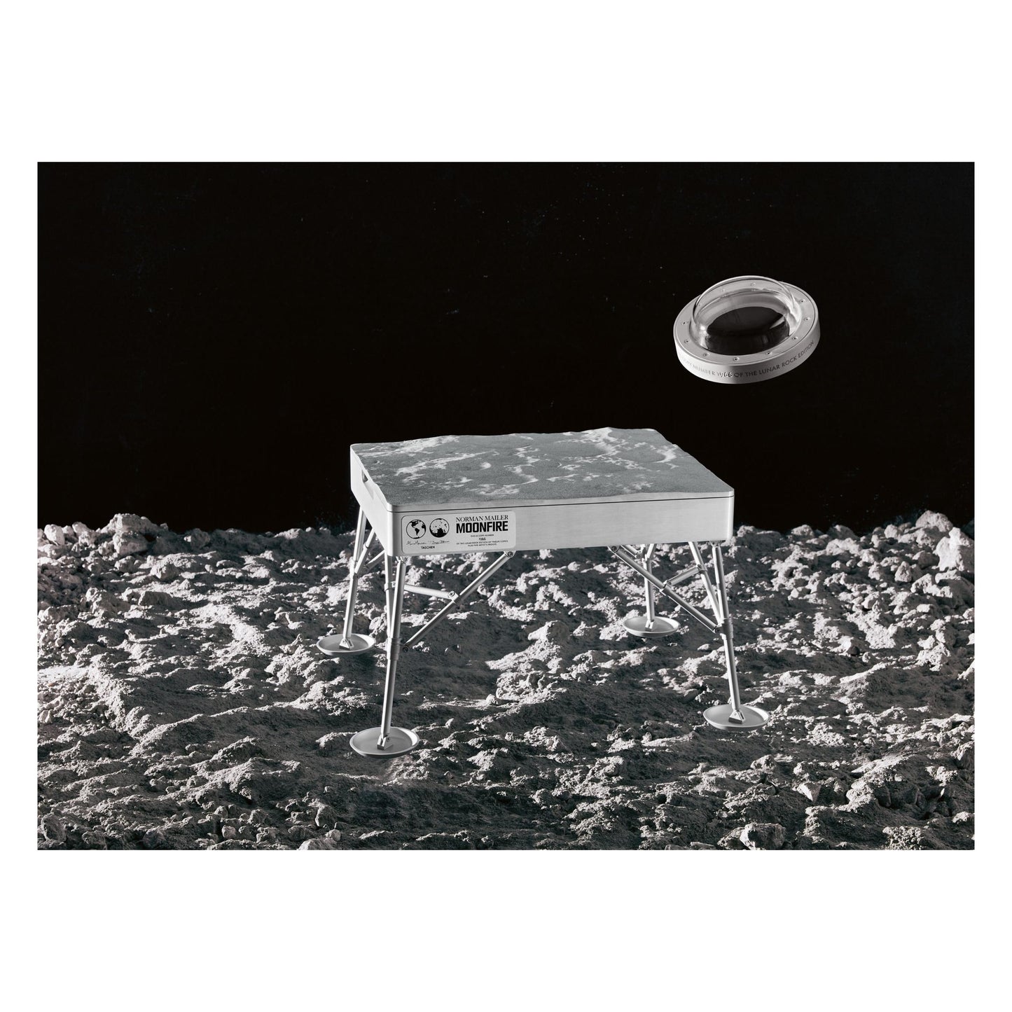 Norman Mailer, Marc Newson. MoonFire, Lunar Rock Edition No. 1,968 ‘NWA 4936’ (English)