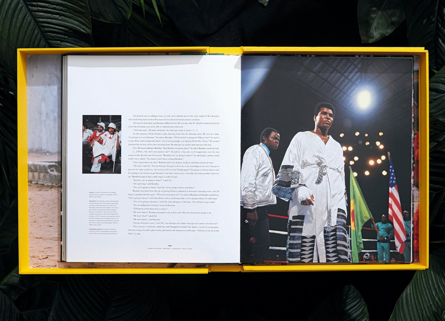 Norman Mailer. N.Leifer. H.Bingham. The Fight. Art Edition No. 1–125, Neil Leifer ‘Ali vs. Foreman – Ali Glaring at Foreman’ (English)