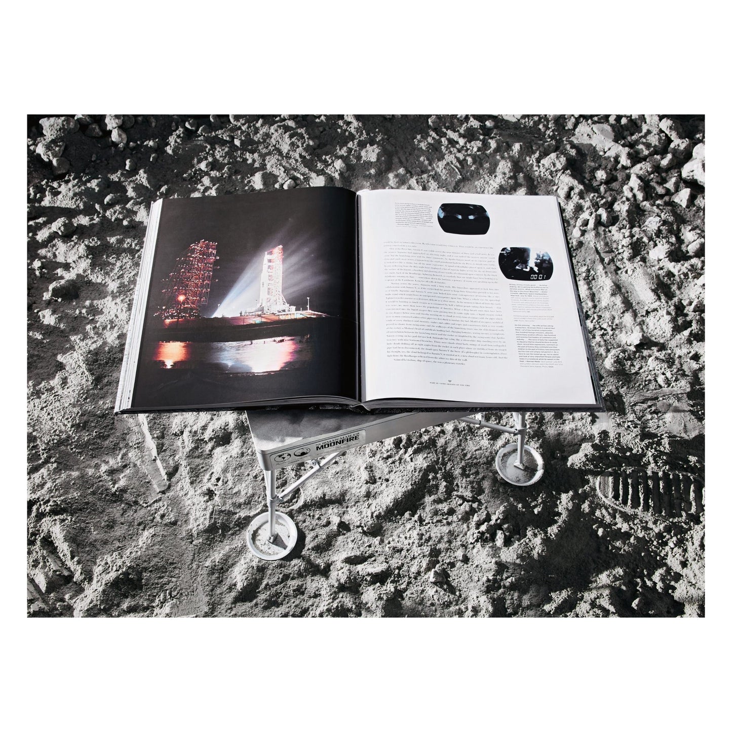 Norman Mailer, Marc Newson. MoonFire, Lunar Rock Edition No. 1,968 ‘NWA 4936’ (English)