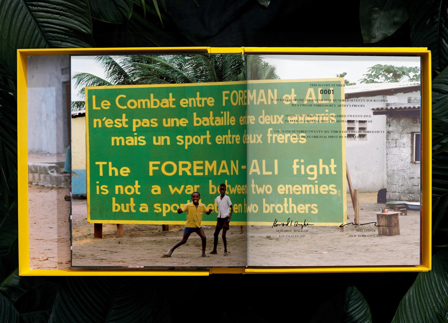 Norman Mailer. N.Leifer. H.Bingham. The Fight. Art Edition No. 126–250, Neil Leifer ‘Ali vs Foreman – Foreman Being Counted Out’ (English)