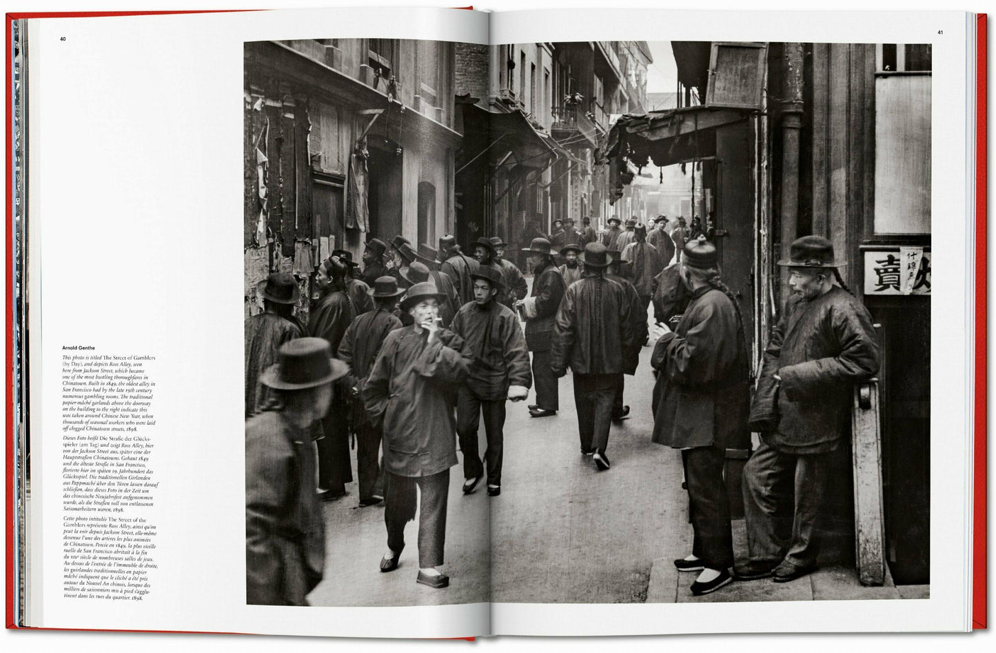 San Francisco. Portrait of a City, Art Edition No. 1–75 'Union Square, Post Street, 1947' (German, French, English)