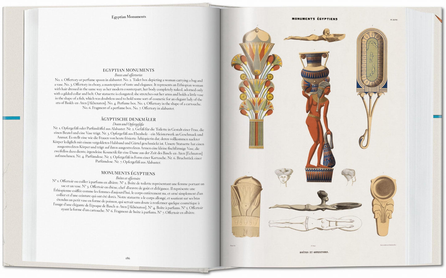 Prisse d'Avennes. Egyptian Art (German, French, English)