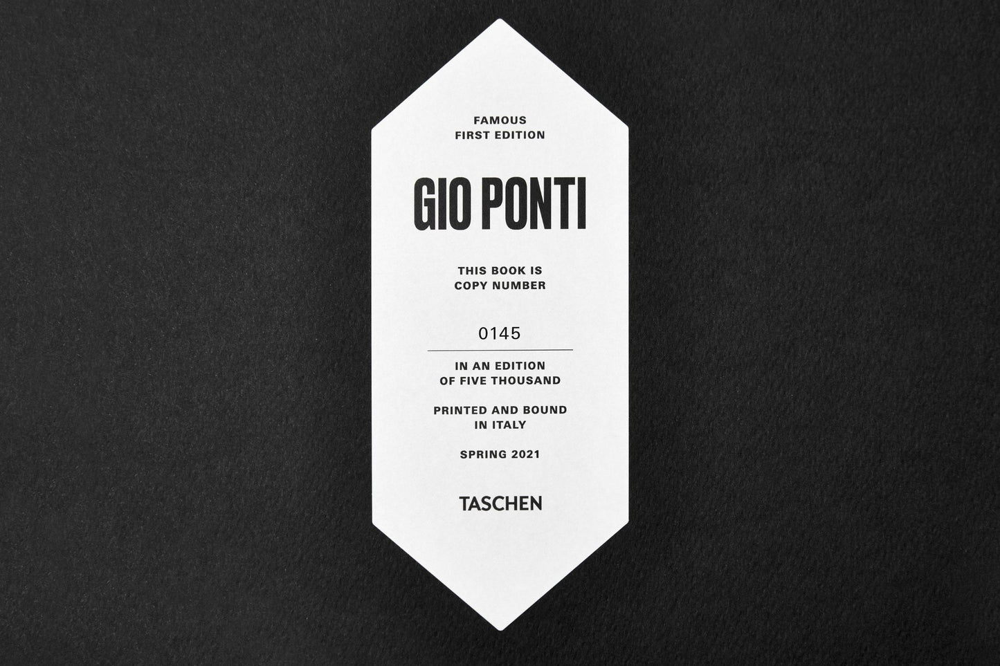 Gio Ponti. Art Edition (German, French, English) (SA)