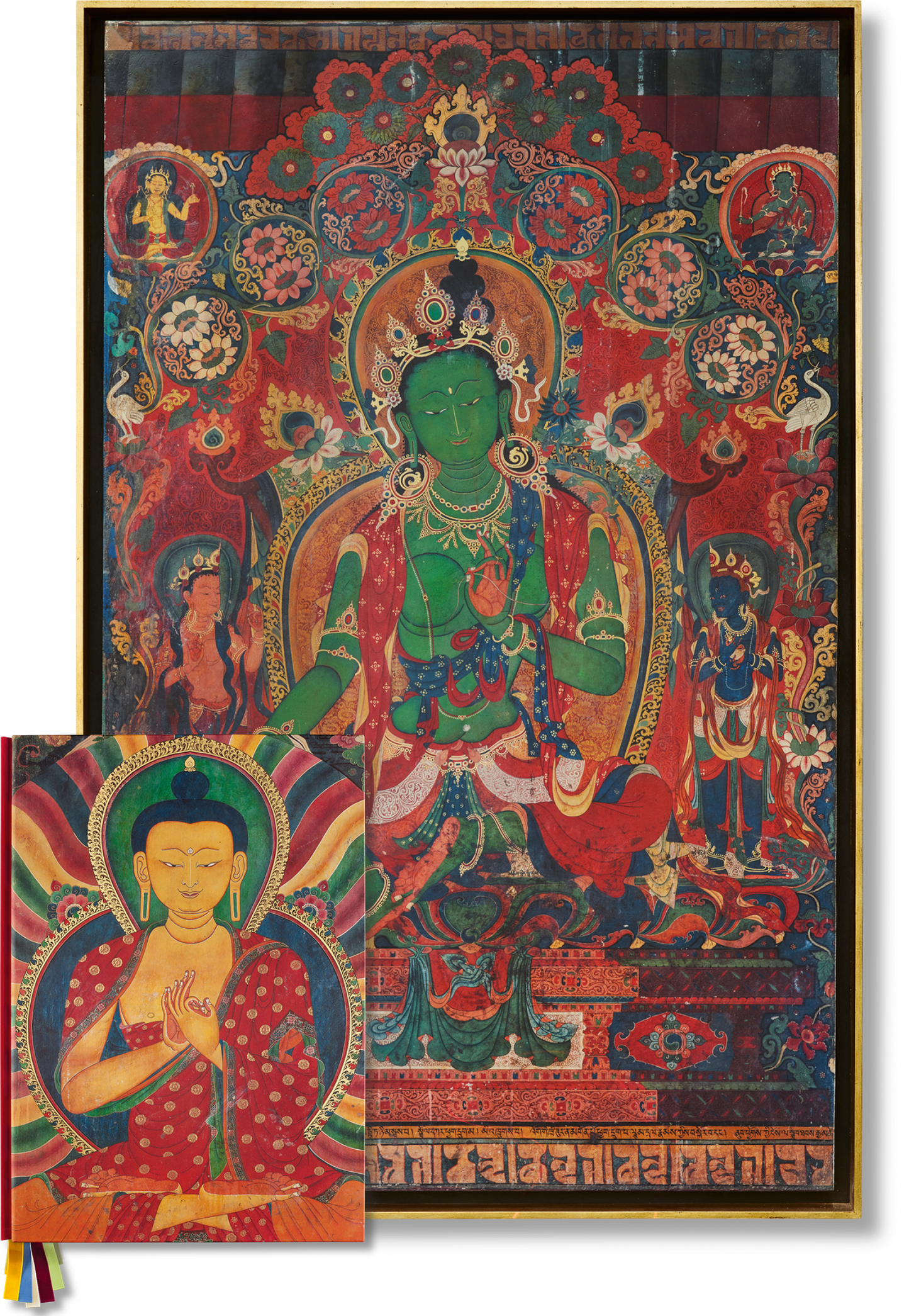 Thomas Laird. Murals of Tibet. Art Edition No. 41–80 ‘Green Tara, Gyantse Kumbum (ca. 1420)’ (English) (AP)