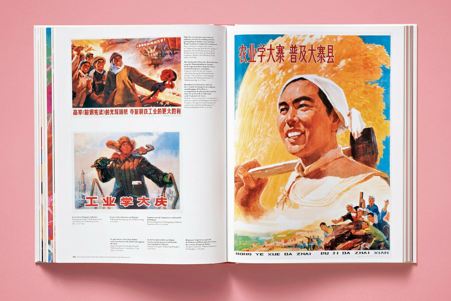 Chinese Propaganda Posters (German, French, English)