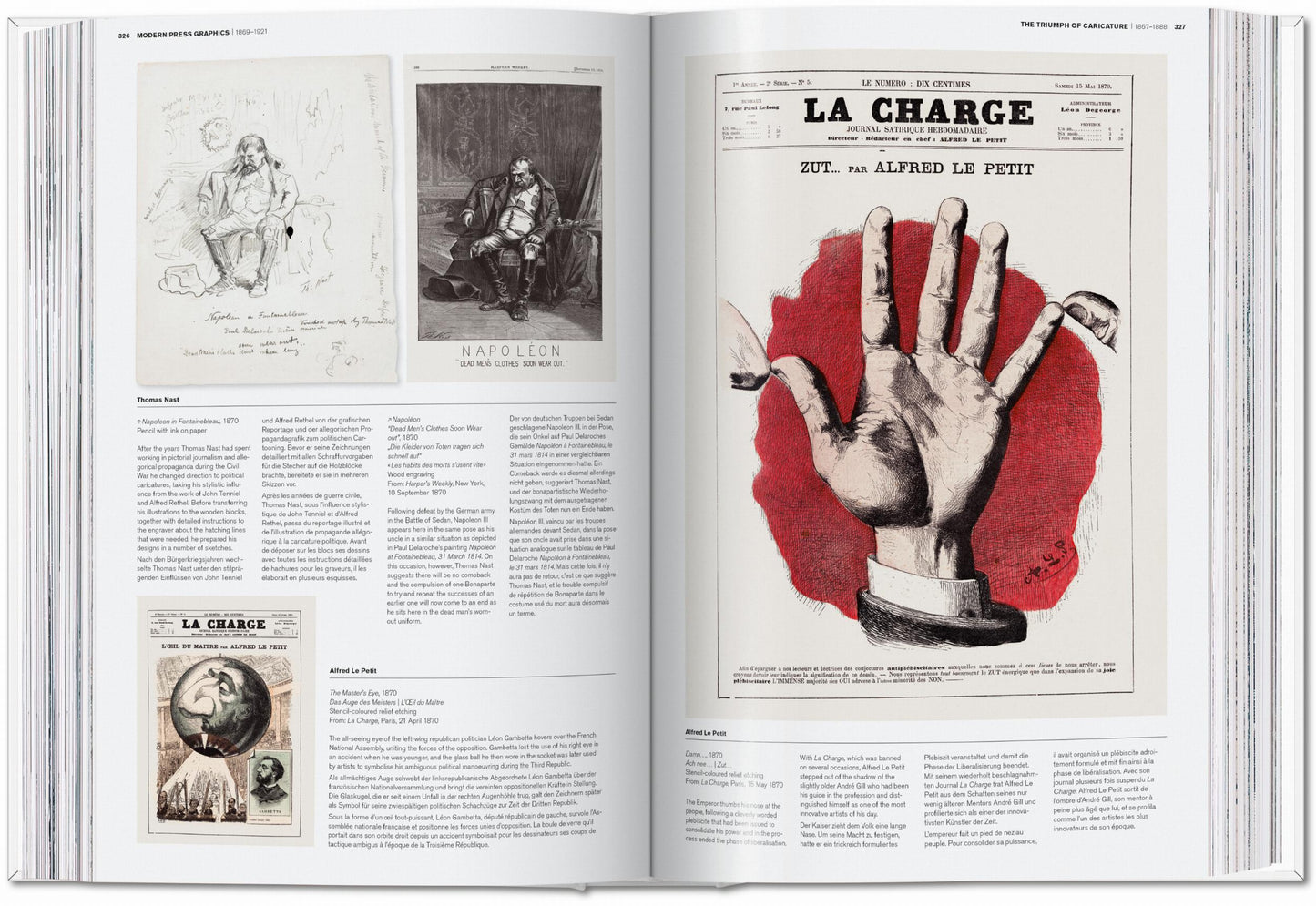 History of Press Graphics. 1819–1921 (German, French, English)