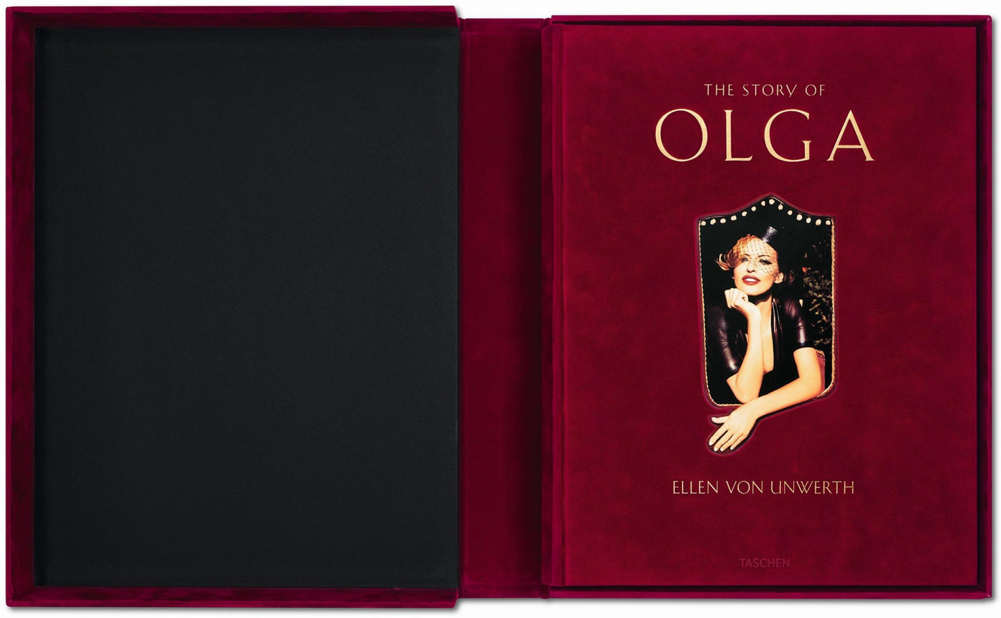 Ellen von Unwerth. The Story of Olga. Art Edition No. 126–250 ‘Widow’ (German, French, English)