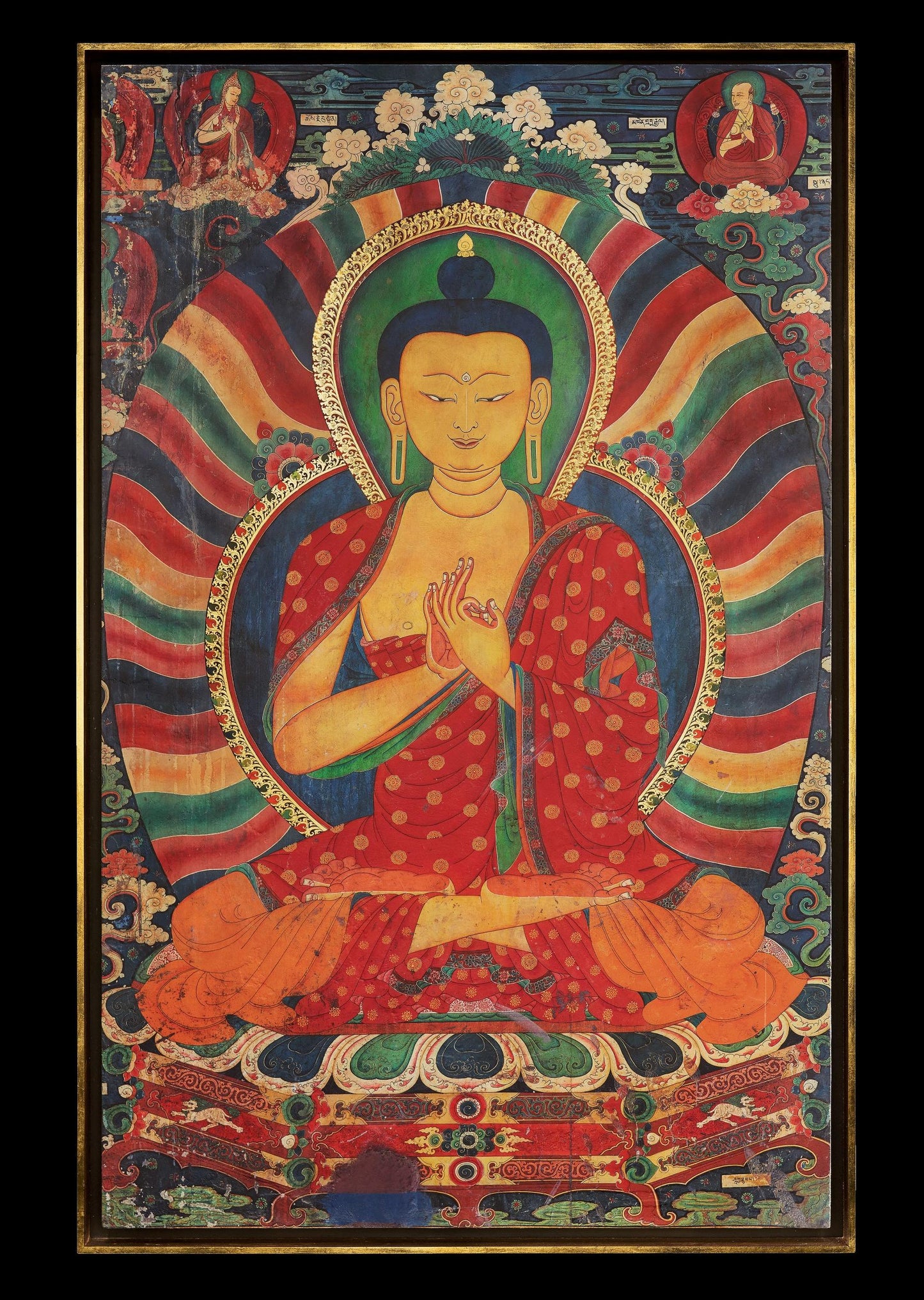 Thomas Laird. Murals of Tibet, Art Edition No. 1–40 ‘Buddha Shakyamuni, Gyantse Kumbum (ca. 1420)’ (English) (AP)