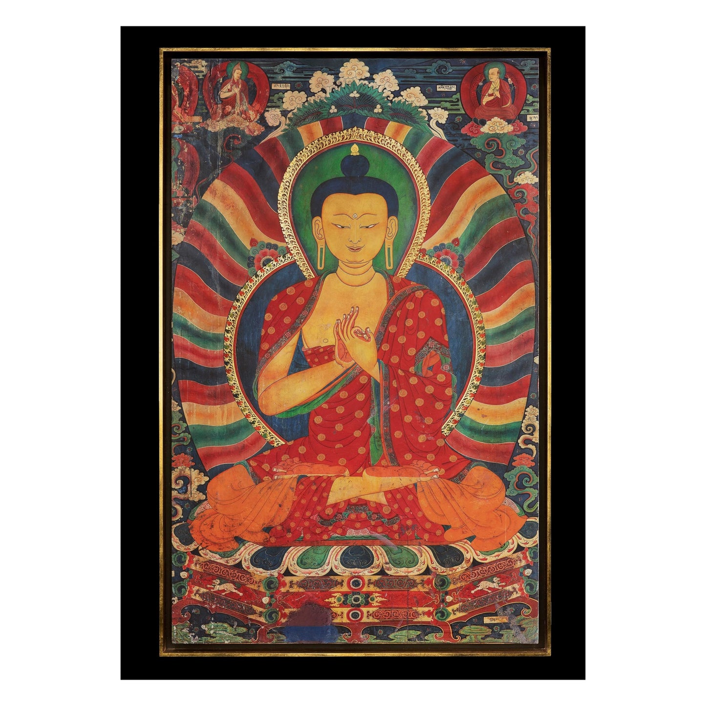 Thomas Laird. Murals of Tibet. Art Edition No. 1–40 ‘Buddha Shakyamuni, Gyantse Kumbum (ca. 1420)’ (English)