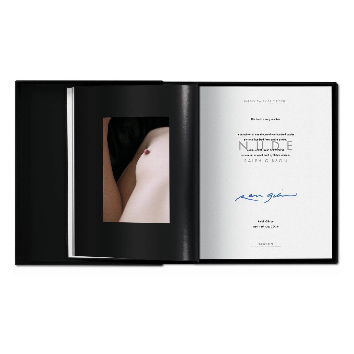 Ralph Gibson. Nude, Art Edition No. 1–100 ‘Chicago Nude’ (German, French, English) (AP)
