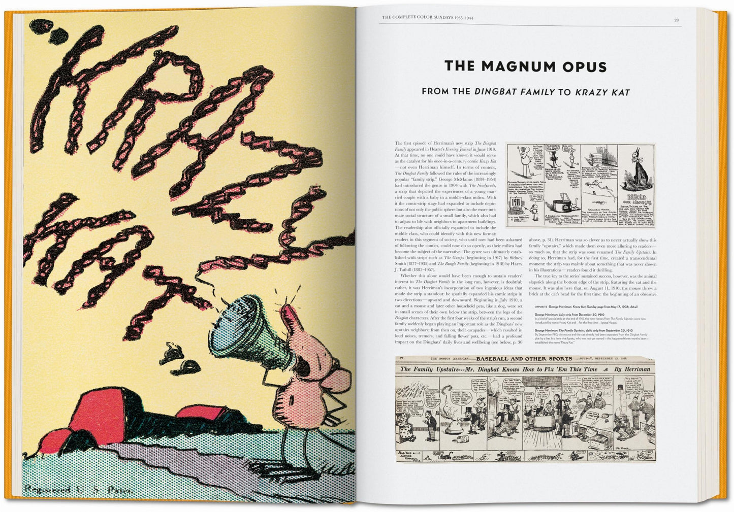 George Herriman’s “Krazy Kat”. The Complete Color Sundays 1935–1944 (English)