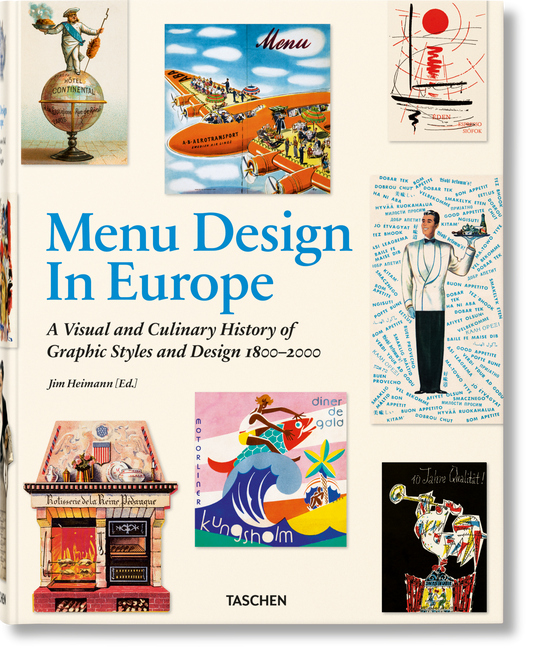 Menu Design in Europe (German, French, English)