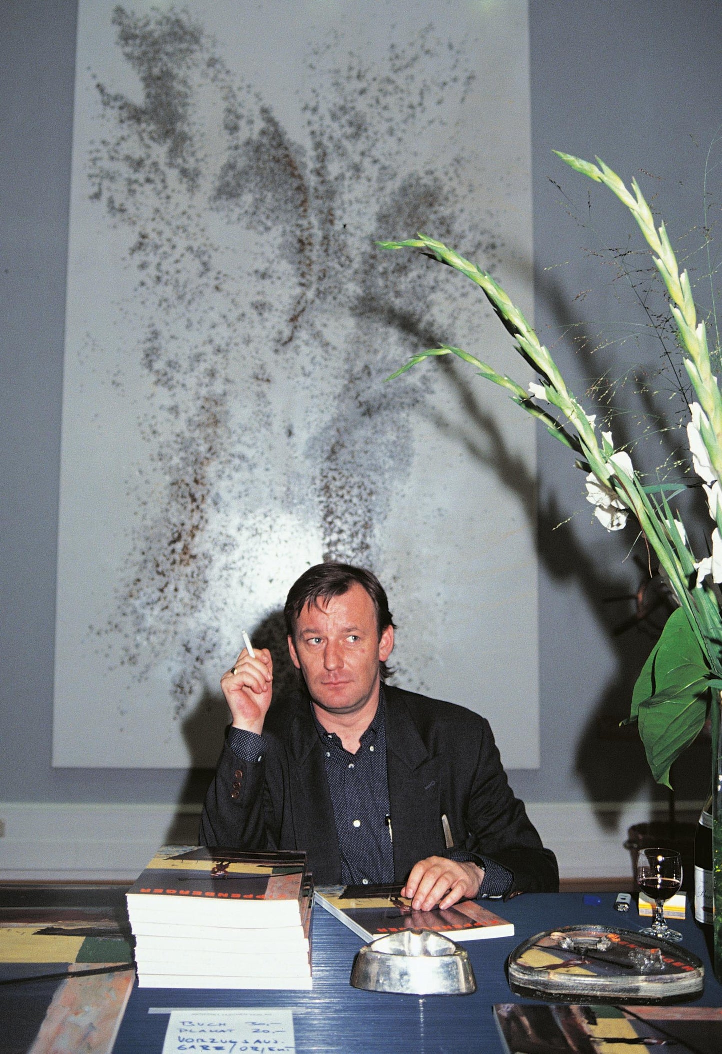 Martin Kippenberger. Ashtray ‘Baselitz’ (German, French, English)