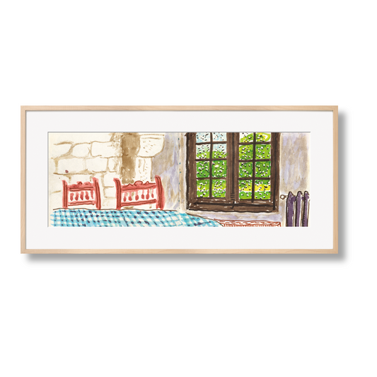 David Hockney. 220 for 2020. Art Edition No. 201–300 ‘Two Chairs and Rain on Window’ (English)
