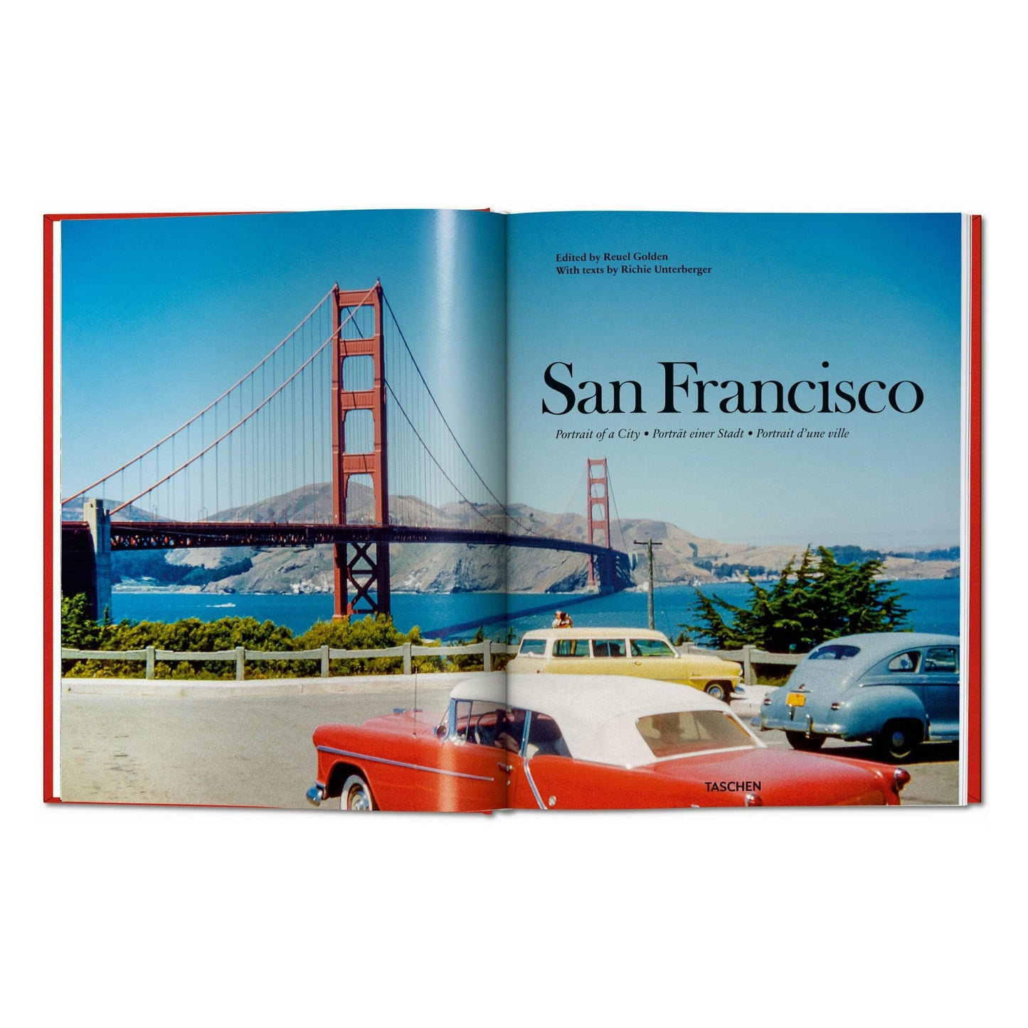 San Francisco. Portrait of a City, Art Edition No. 1–75 'Union Square, Post Street, 1947' (German, French, English) (SA)