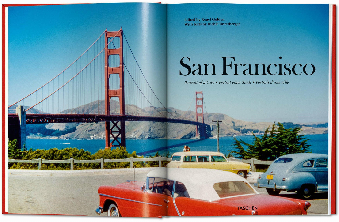 San Francisco. Portrait of a City, Art Edition No. 76–150 'Seagull over Golden Gate Bridge, early 1950s' (German, French, English) (AP)