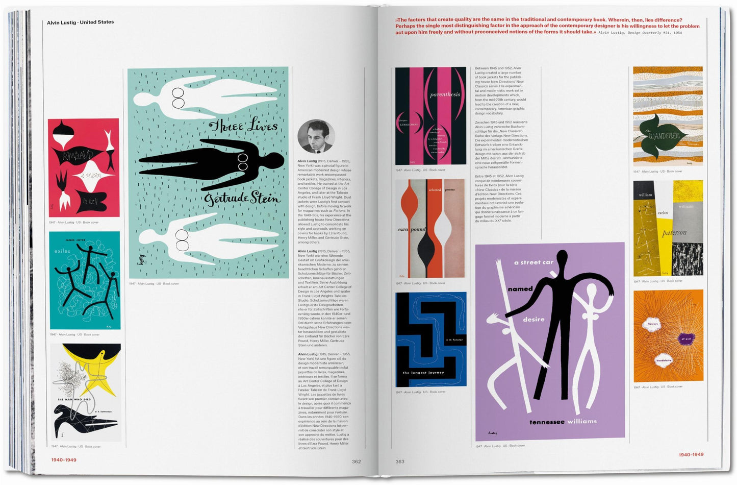 The History of Graphic Design. Vol. 1. 1890–1959 (German, French, English)