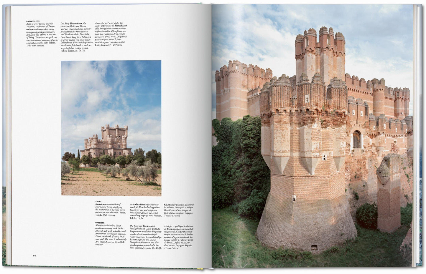 Frédéric Chaubin. Stone Age. Ancient Castles of Europe (German, French, English)