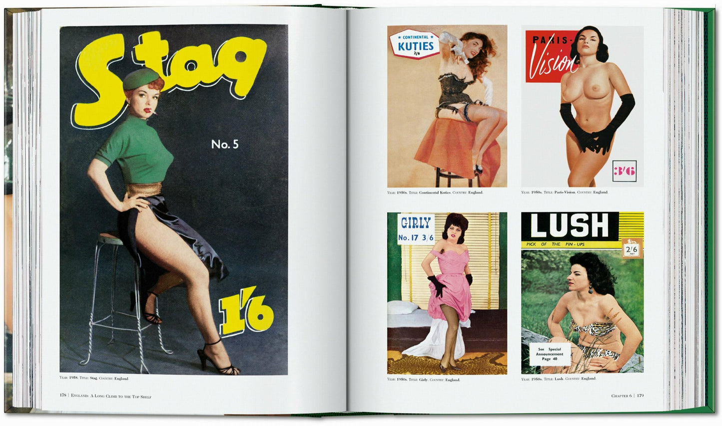 Dian Hanson’s: The History of Men’s Magazines. Vol. 2: From Post-War to 1959 (German, French, English)