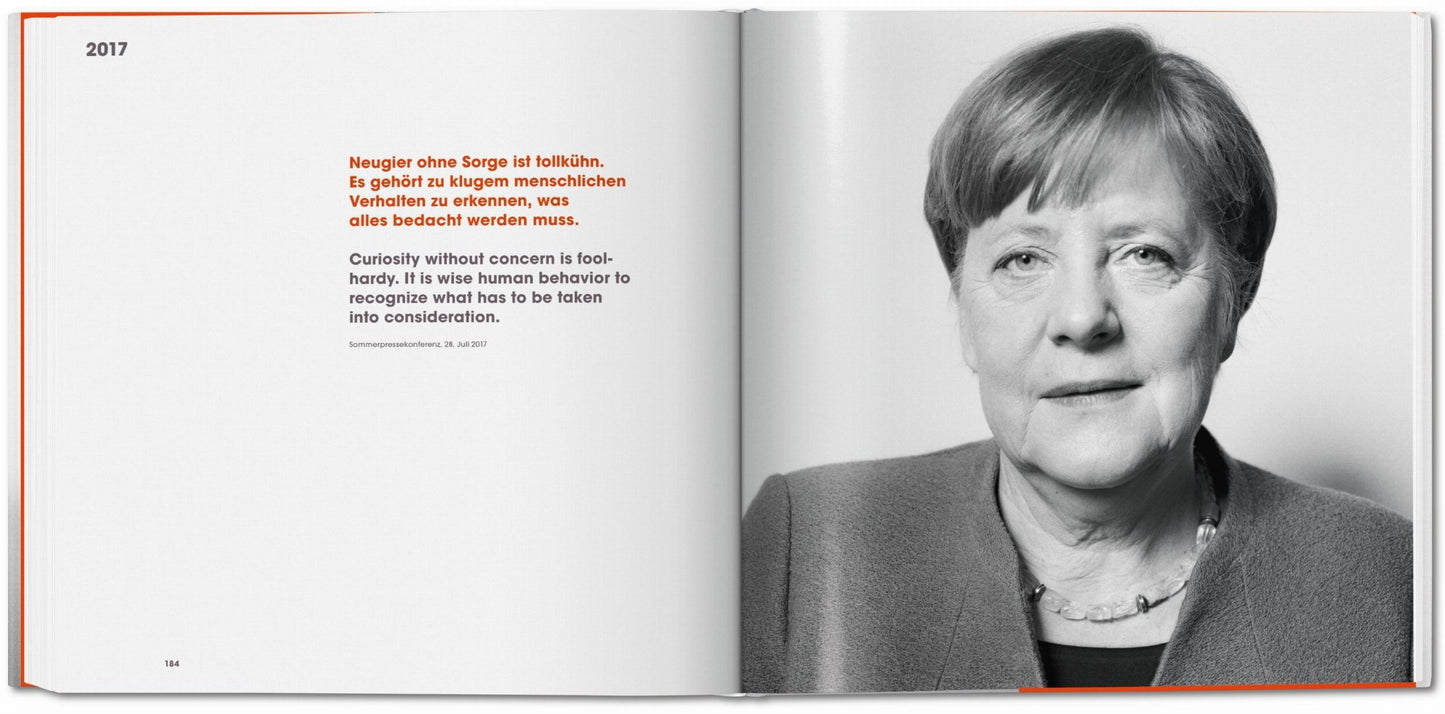 Herlinde Koelbl. Angela Merkel. Art Edition No. 1-125 (German, English)