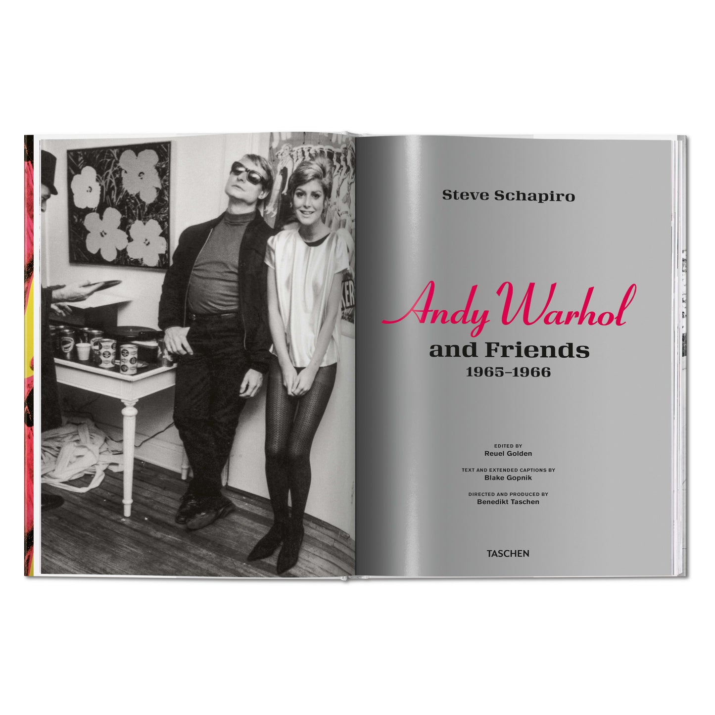 Steve Schapiro. Andy Warhol and Friends (English)