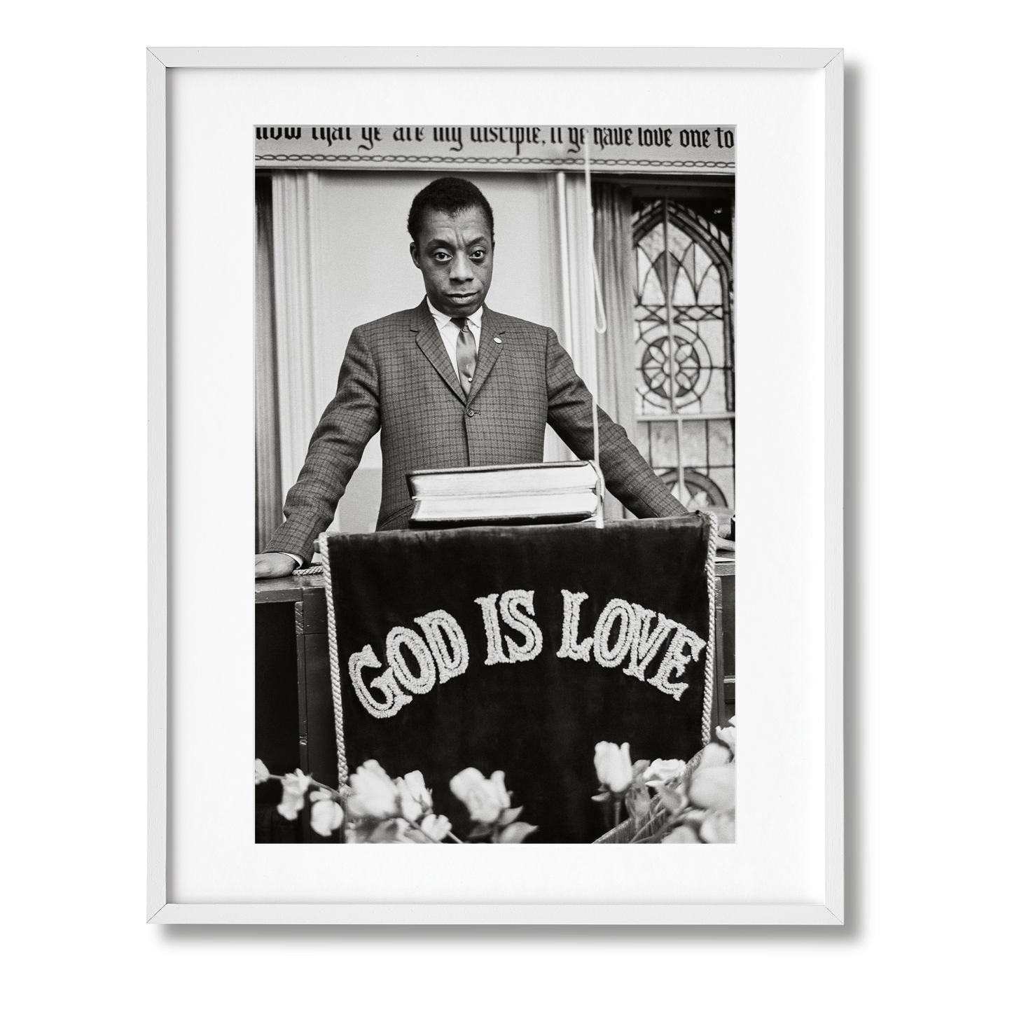 James Baldwin. The Fire Next Time, Art Edition No. 51–100, Steve Schapiro ‘James Baldwin’ (English) (AP)