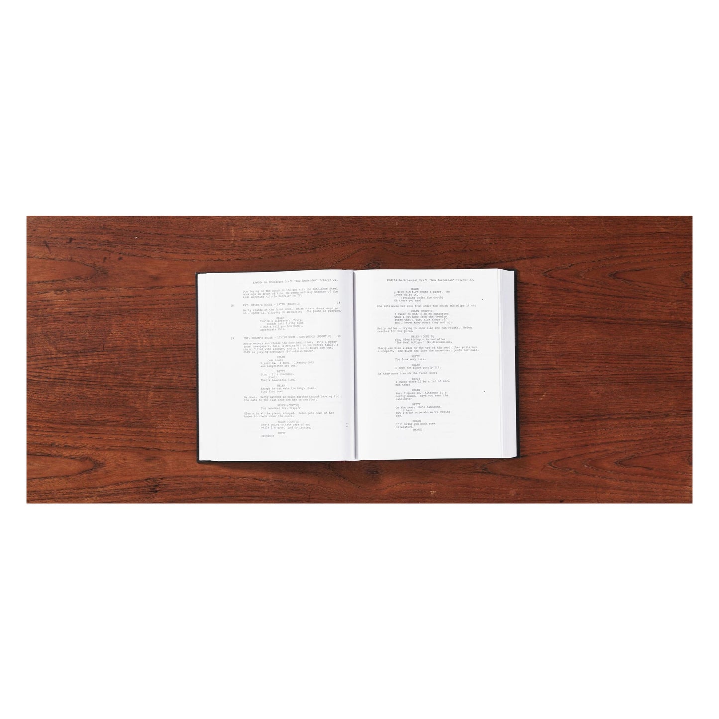 Matthew Weiner. Mad Men. Art Edition No. 1–500. Script Edition (English)