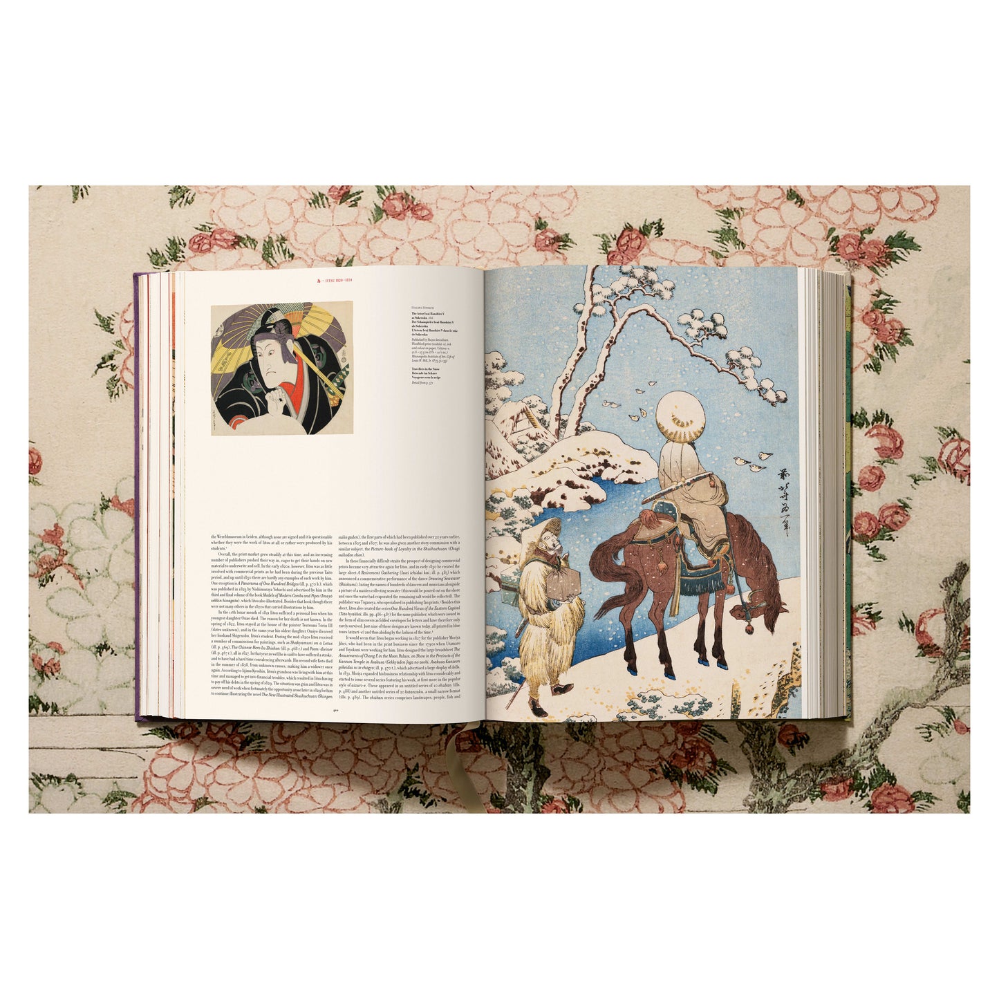 Hokusai (German, French, English)