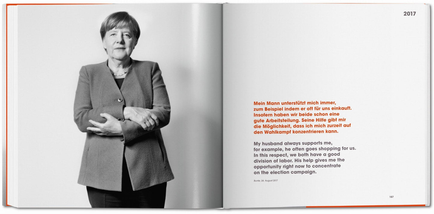 Herlinde Koelbl. Angela Merkel. Art Edition No. 1-125 (German, English)