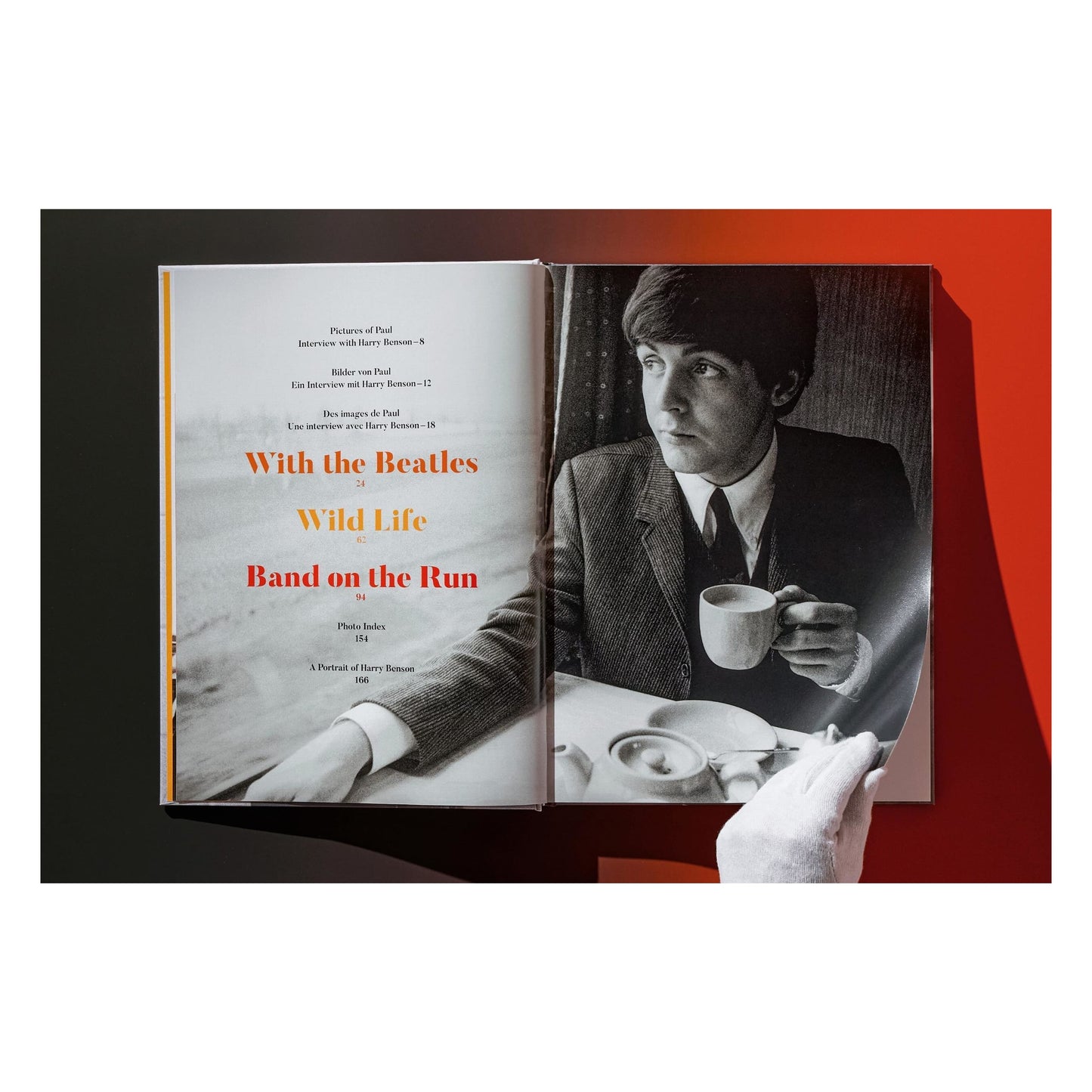 Harry Benson. Paul. Art Edition No. 1–50 ‘A Hard Day’s Night, 1964’ (German, French, English) (SA)