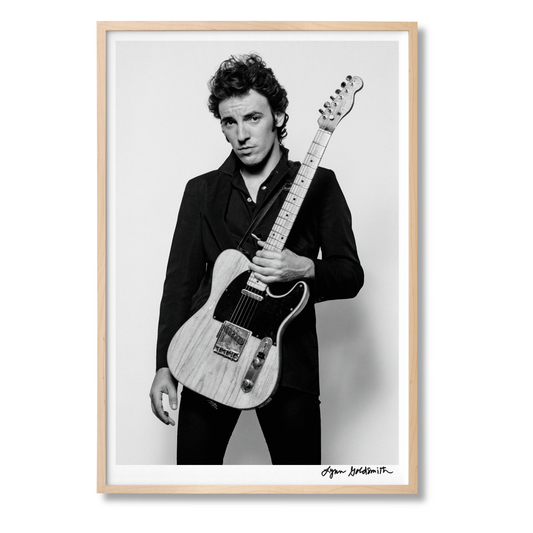 Lynn Goldsmith. Bruce Springsteen & The E Street Band. Art Edition No. 1–100 ‘Bruce, Studio Portrait, 1978’ (German, French, English) (AP)