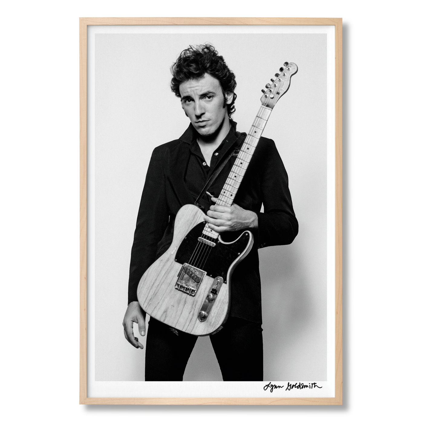Lynn Goldsmith. Bruce Springsteen & The E Street Band. Art Edition No. 1–100 ‘Bruce, Studio Portrait, 1978’ (German, French, English)