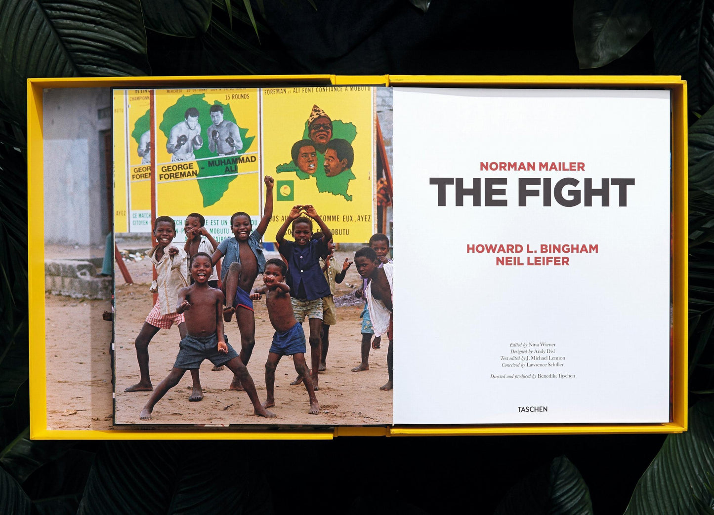 Norman Mailer. N.Leifer. H.Bingham. The Fight. Art Edition No. 126–250, Neil Leifer ‘Ali vs Foreman – Foreman Being Counted Out’ (English)