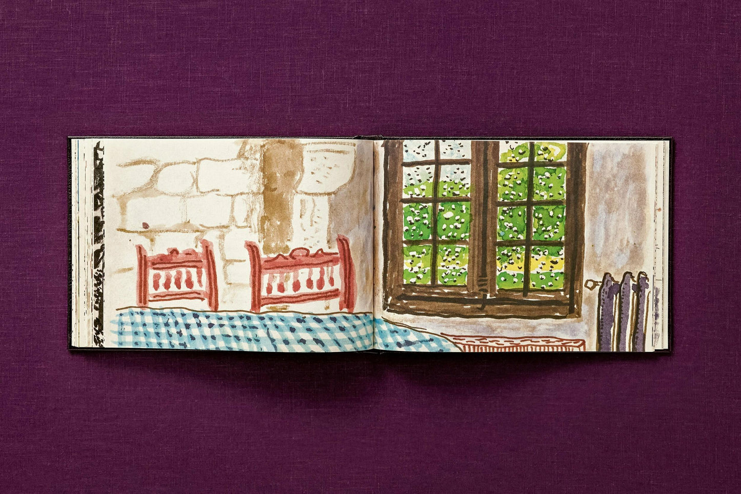 David Hockney. 220 for 2020. Art Edition No. 201–300 ‘Two Chairs and Rain on Window’ (English) (AP)