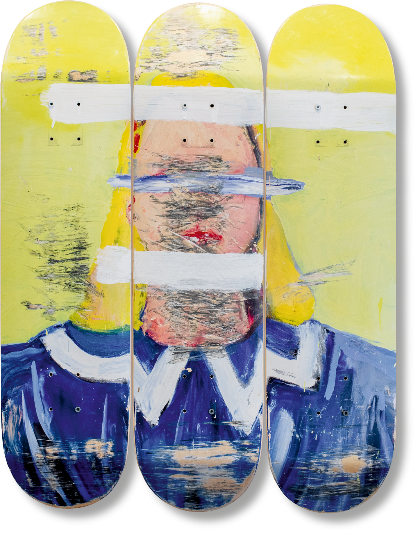 Julian Schnabel. Art Edition No. 1–75 ‘Blind Girl/Lemon Yellow’, 2023 (German, French, English)