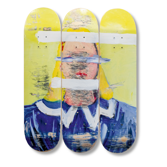 Julian Schnabel. Art Edition No. 1–75 ‘Blind Girl/Lemon Yellow’, 2023 (German, French, English) (AP)