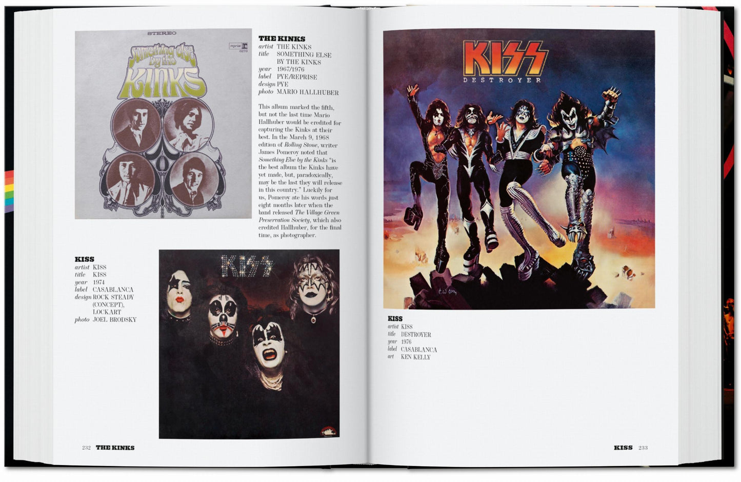 Rock Covers. 40th Ed. (German, French, English)