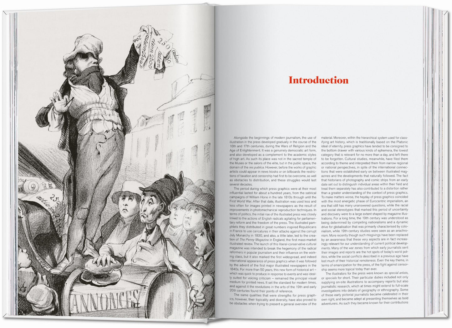 History of Press Graphics. 1819–1921 (German, French, English)