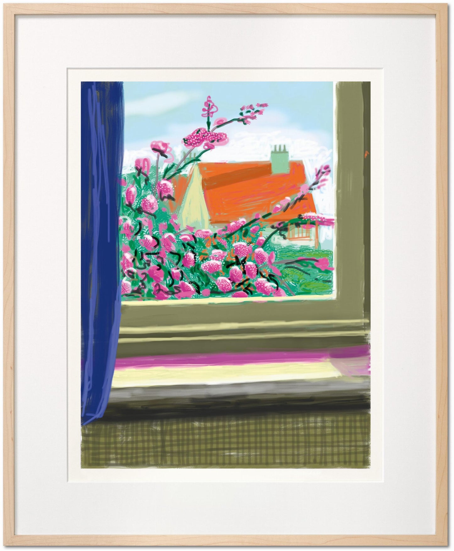 Hockney, My Window, Art D (No.751-1000) (English) (AP)