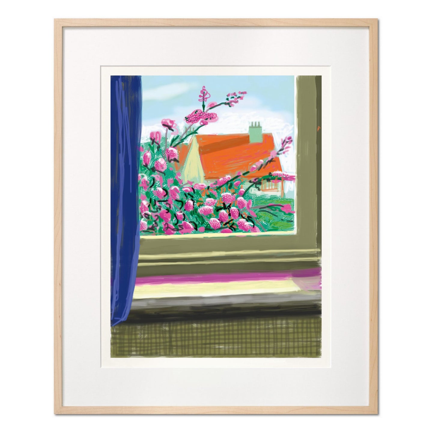 Hockney, My Window, Art D (No.751-1000) (English) (AP)