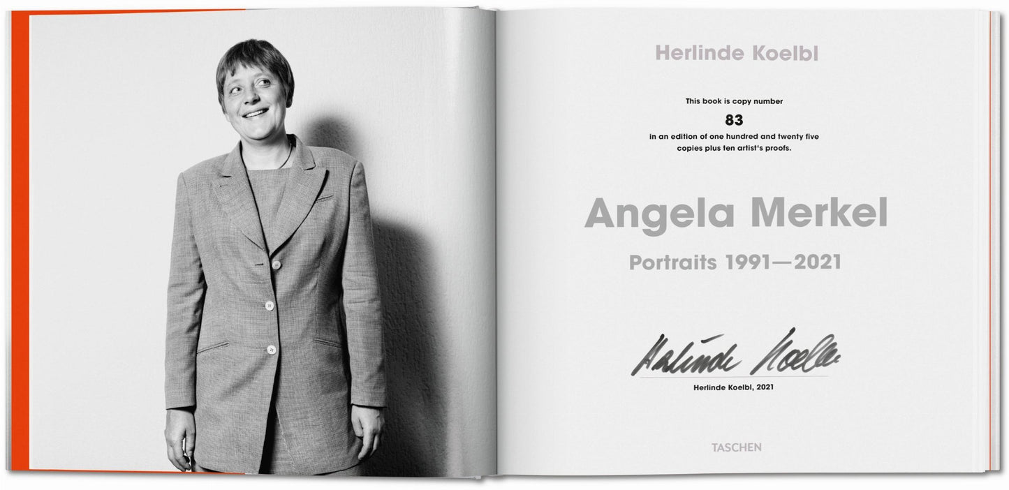 Herlinde Koelbl. Angela Merkel. Art Edition No. 1-125 (German, English)