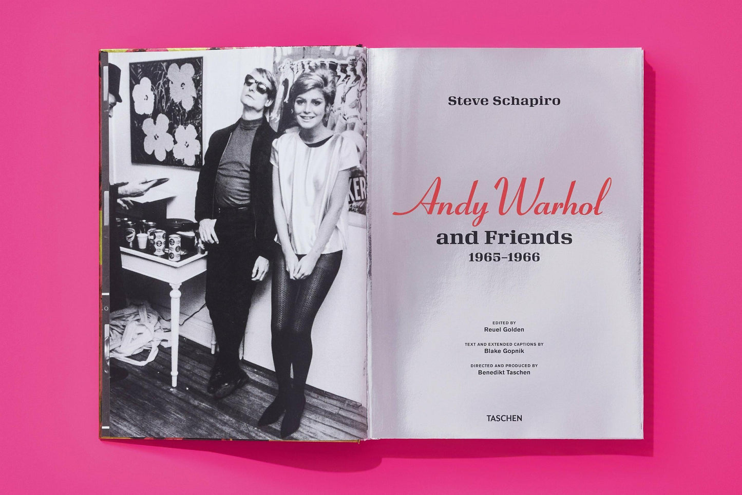 Steve Schapiro. Andy Warhol and Friends (English)