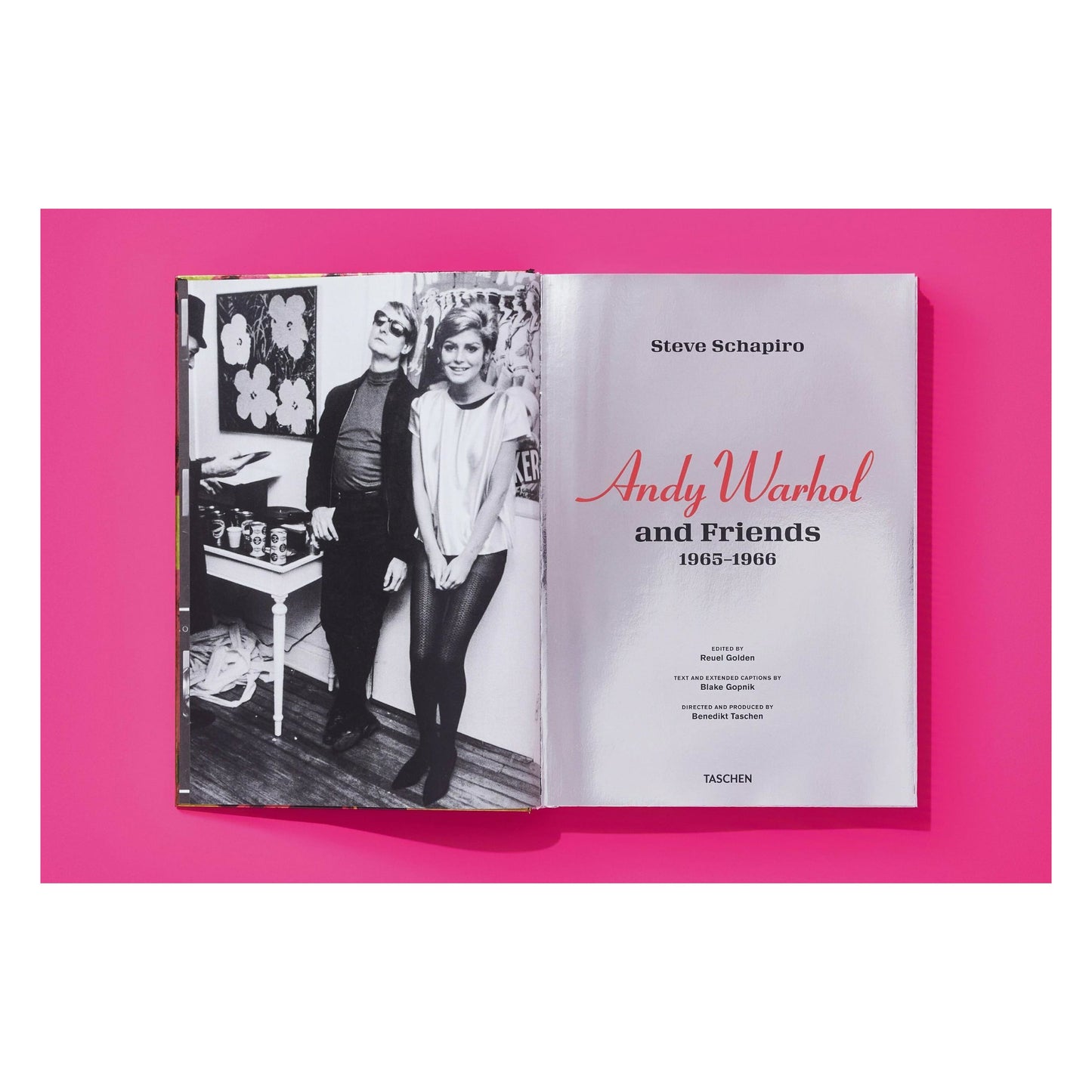Steve Schapiro. Andy Warhol and Friends. Art Edition No. 1–50 ‘Andy Warhol at the Castle, Los Angeles, 1966’ (English)