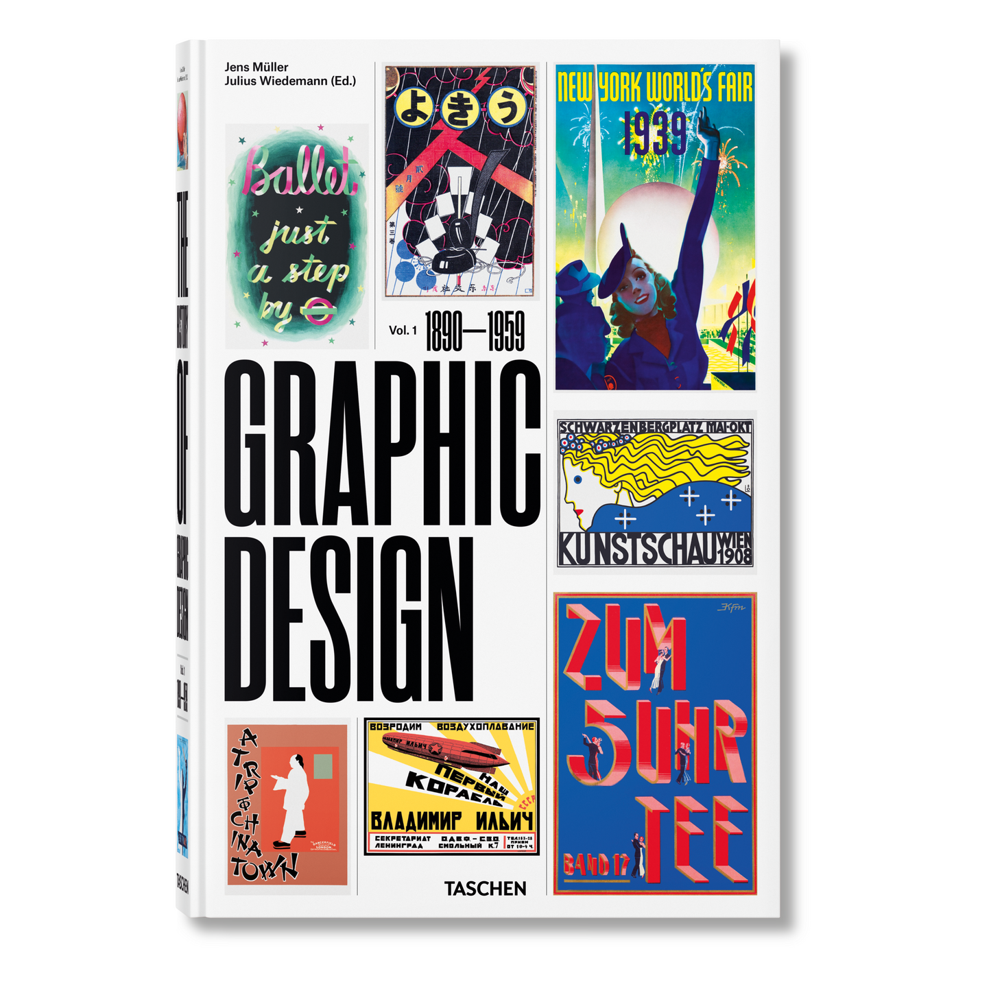 The History of Graphic Design. Vol. 1. 1890–1959 (German, French, English)