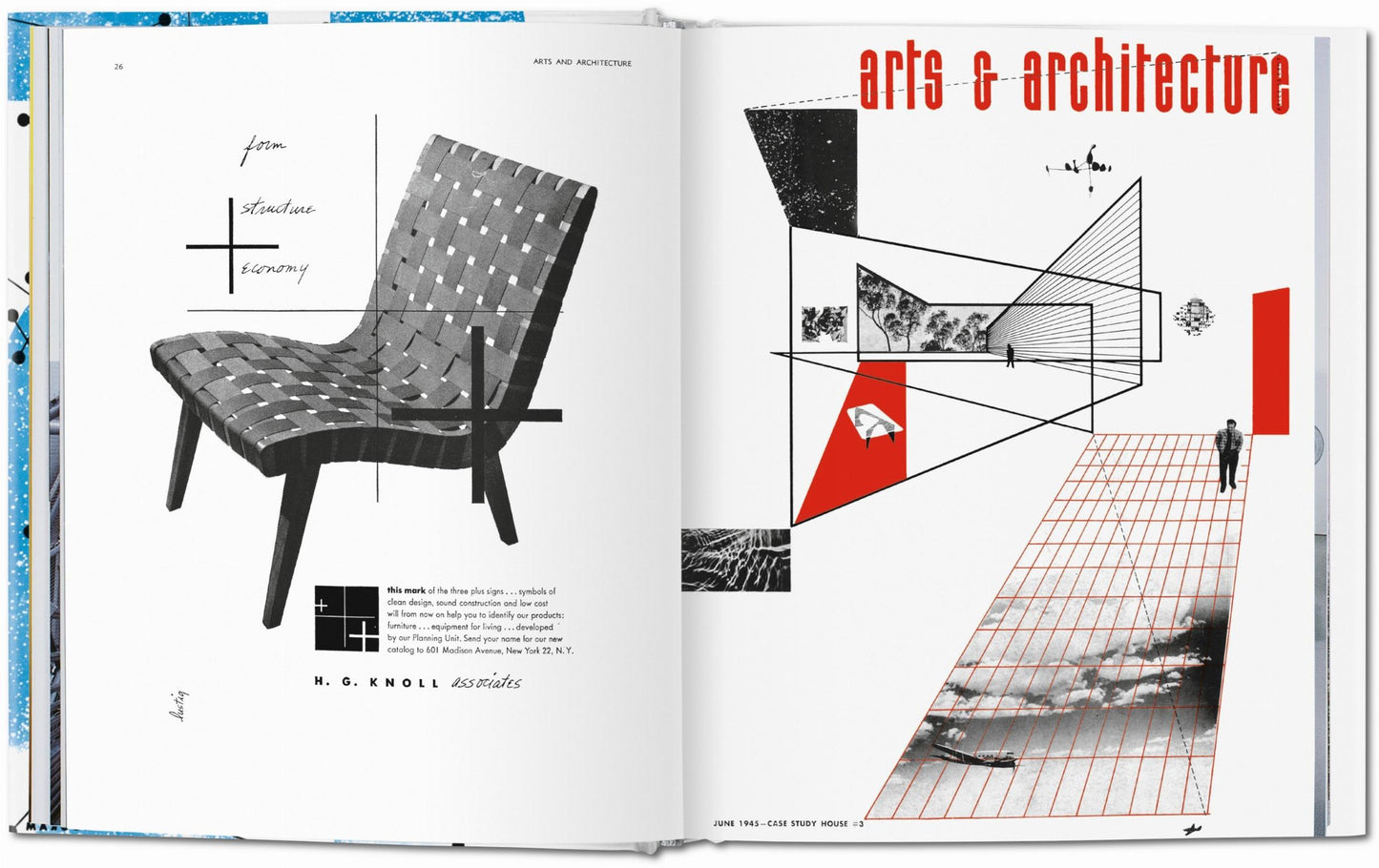 Arts & Architecture 1945-49 (German, Spanish, French, English)