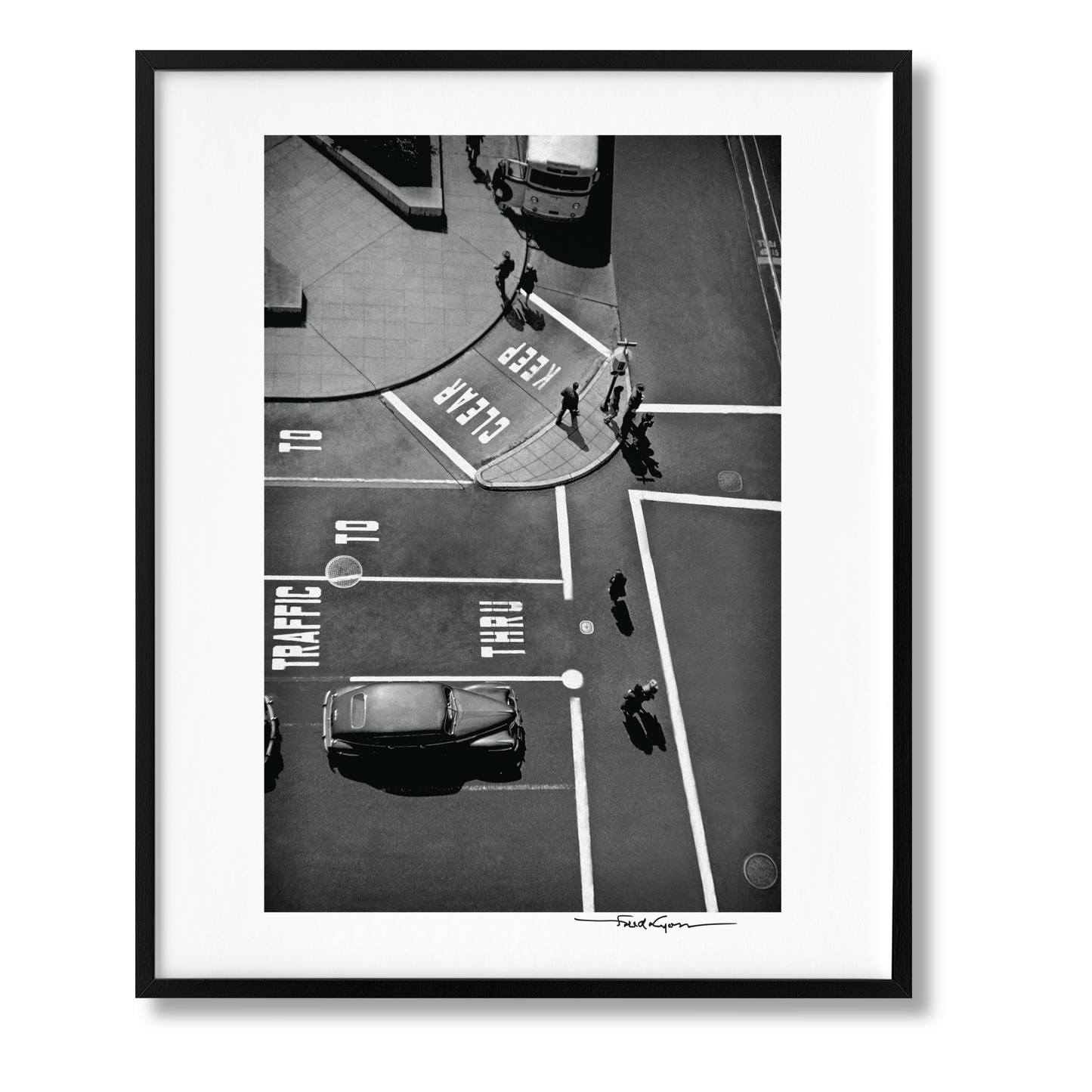 San Francisco. Portrait of a City, Art Edition No. 1–75 'Union Square, Post Street, 1947' (German, French, English) (AP)