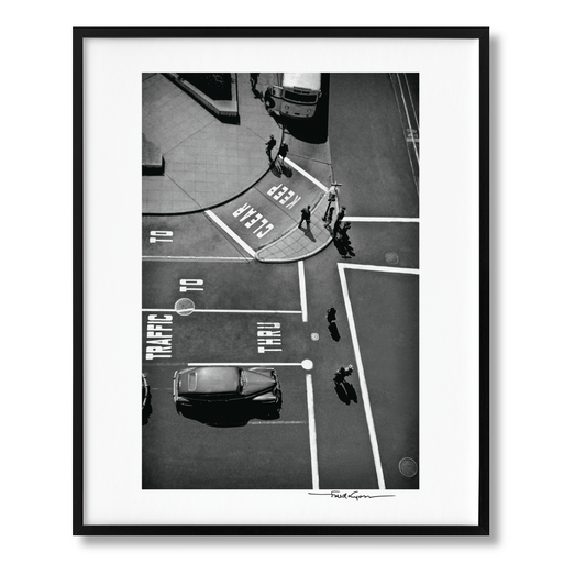 San Francisco. Portrait of a City, Art Edition No. 1–75 'Union Square, Post Street, 1947' (German, French, English) (SA)