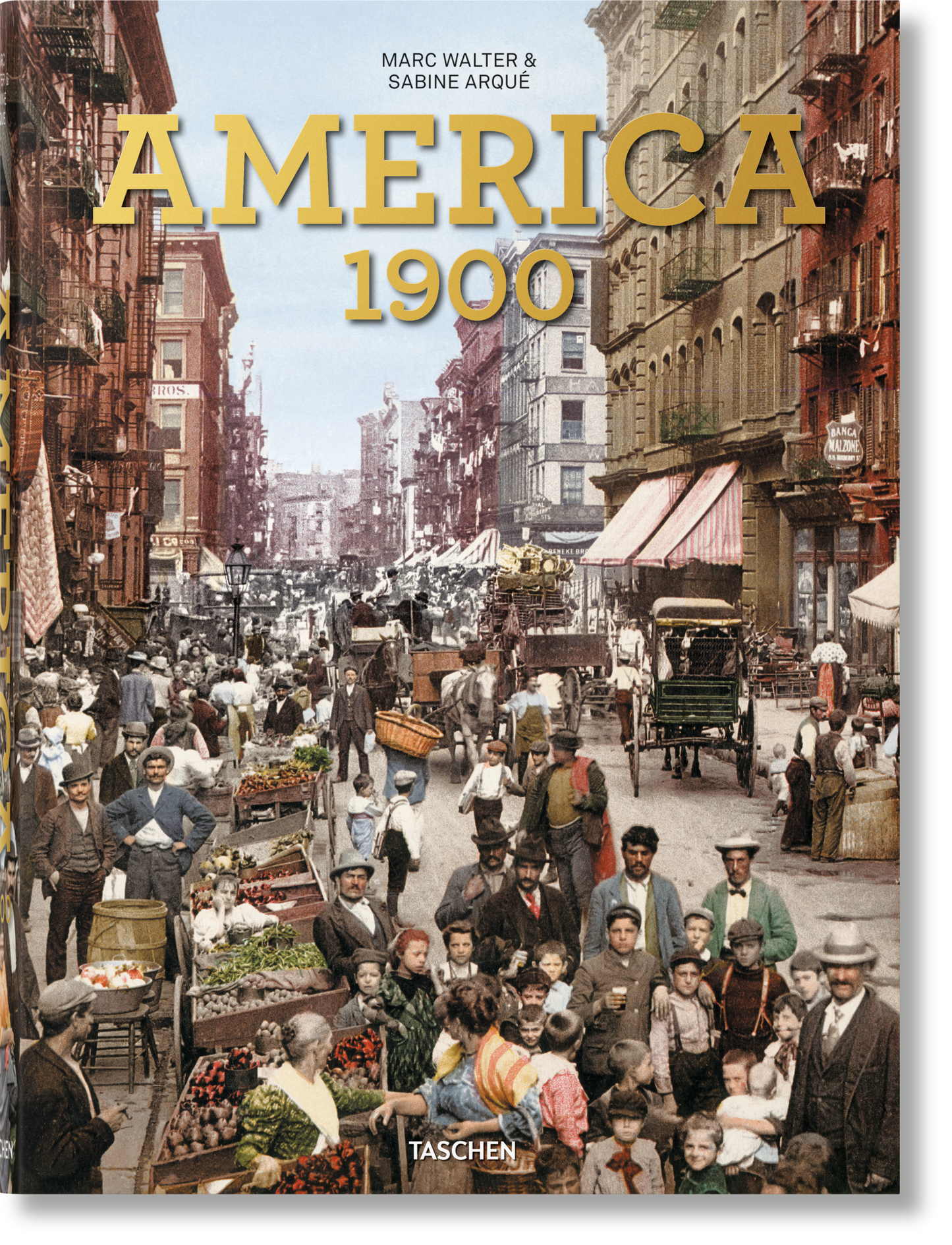 America 1900 (German, French, English)